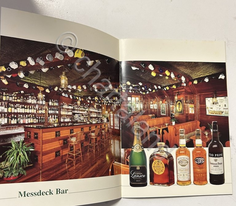 Brochure Bar Ristorante Lord Nelson - Chiavari - 2000 ca.