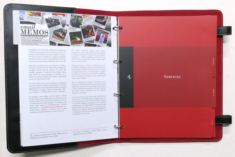 Brochure Libro Benvenuto in Ferrari - Welcome to Ferrari - …