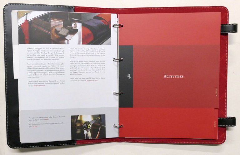 Brochure Libro Benvenuto in Ferrari - Welcome to Ferrari - …