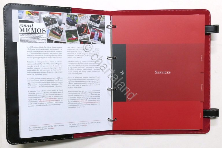 Brochure Libro Benvenuto in Ferrari - Welcome to Ferrari - …