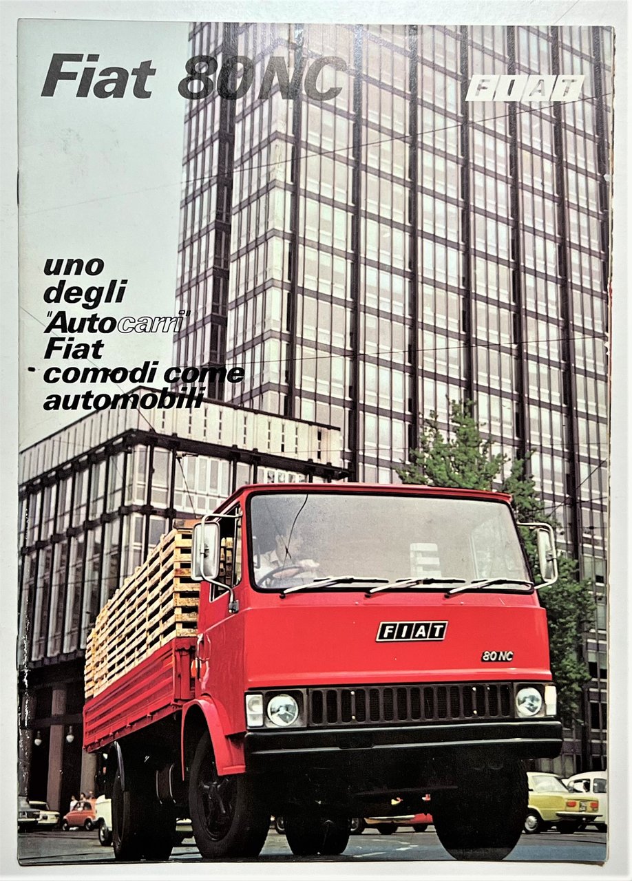 Brochure Camion - FIAT 80 NC - 1973