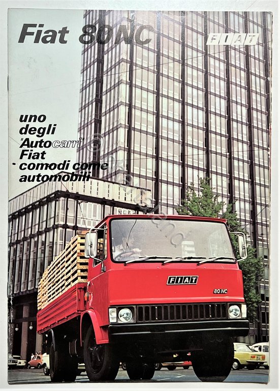 Brochure Camion - FIAT 80 NC - 1973