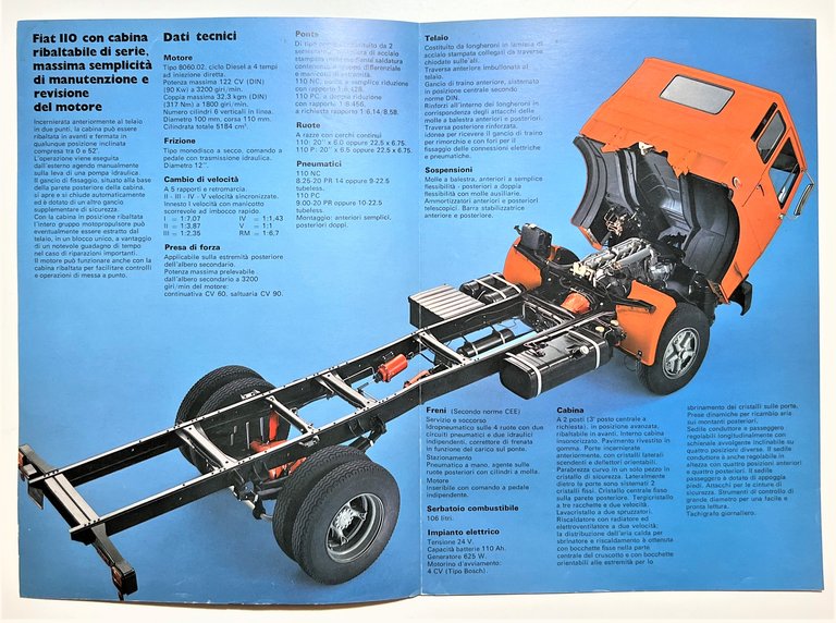 Brochure Camion - FIAT Veicoli Industriali - FIAT 110 NC …