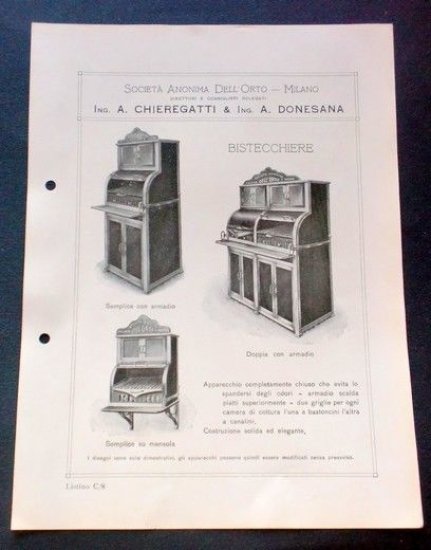 Brochure Cucina - Chieregatti - Bistecchiere