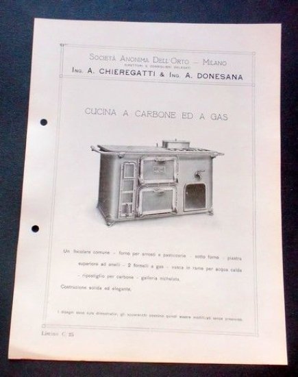 Brochure Cucina - Chieregatti - Cucina a Carbone ed a … | Immagine principale