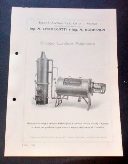 Brochure Cucina - Chieregatti - Gruppo Lavatore Autonomo | Immagine principale