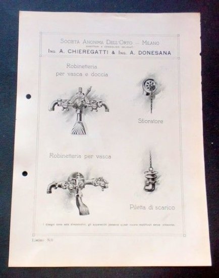 Brochure Cucina - Chieregatti - Robinetteria per vasca e doccia …