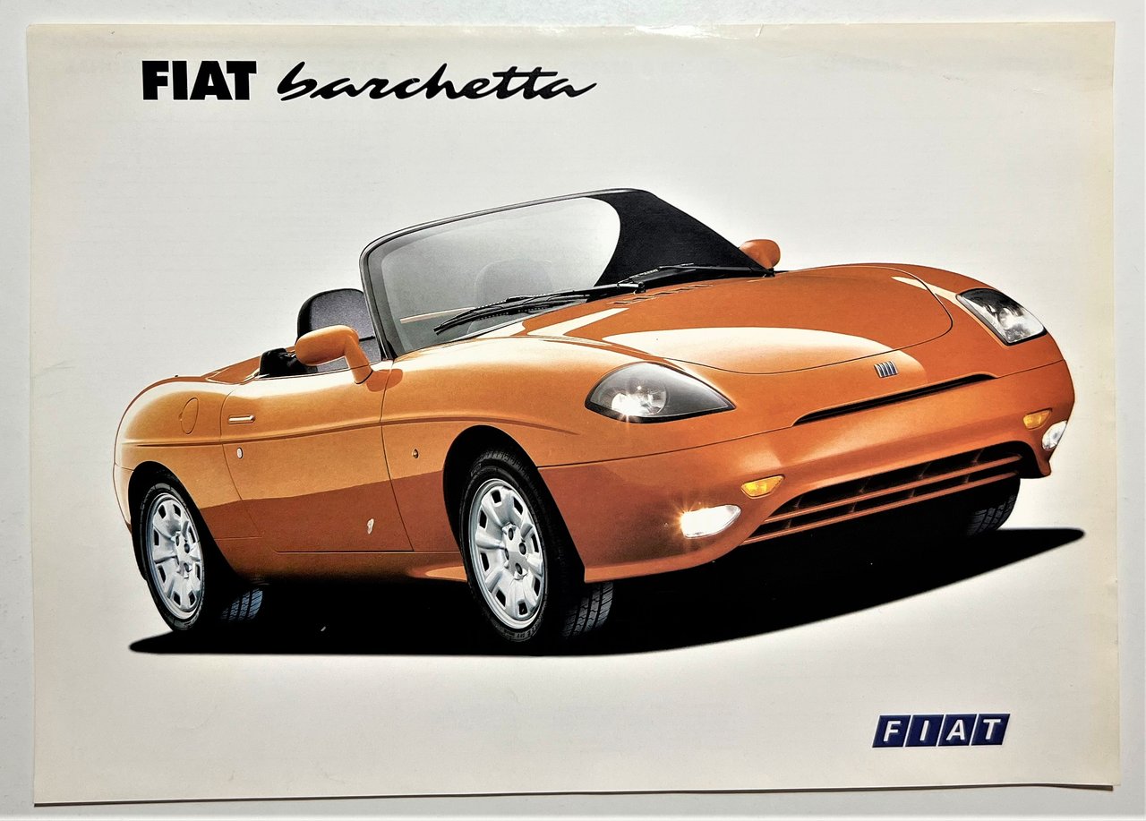 Brochure Depliant - FIAT Barchetta - 1995