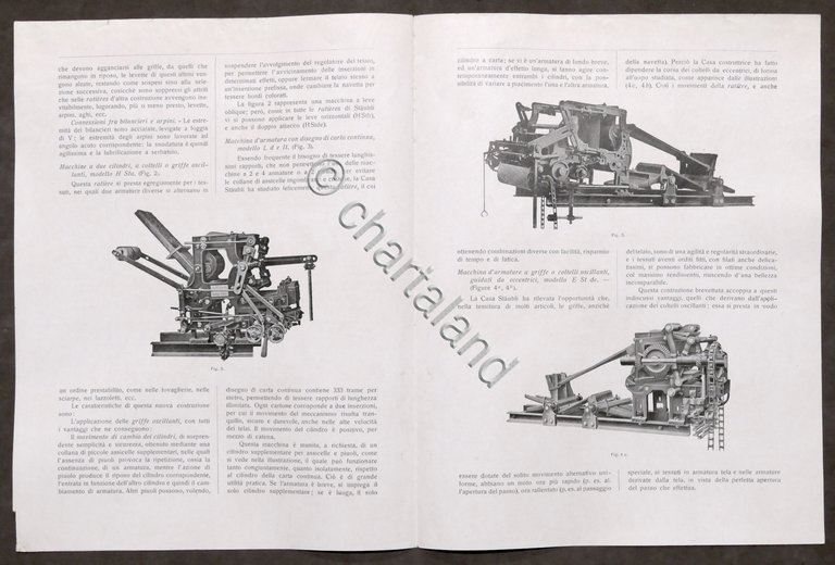 Brochure Industria Tessile - Fratelli Staubli - Horgen Svizzera - …