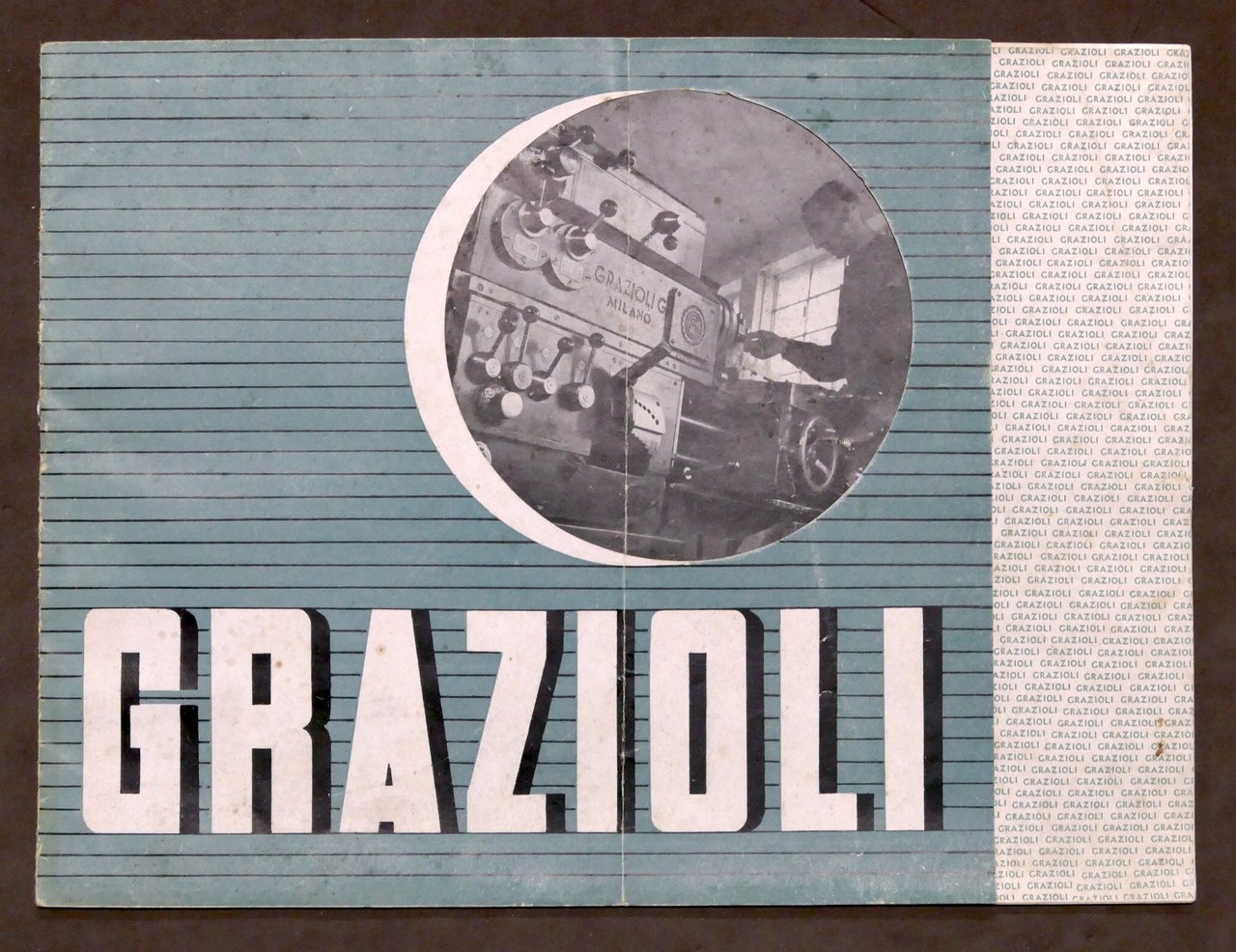 Brochure Industrie Meccaniche Grazioli - Macchine Utensili - anni '30