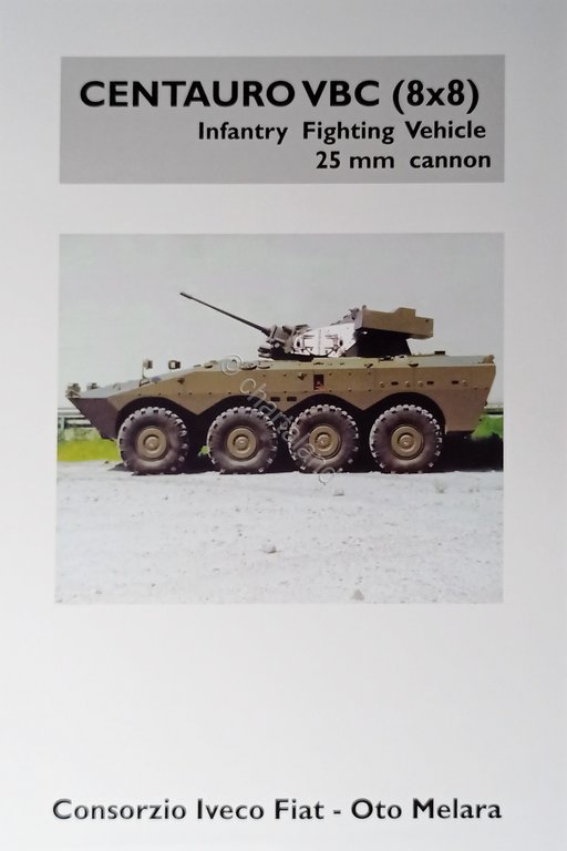 Brochure Iveco Fiat Oto Melara - Centauro (8x8) Infantry Fighting …