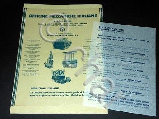 Brochure Macchine Panificazione - Officine Meccaniche Italiane ( Reggio E. …