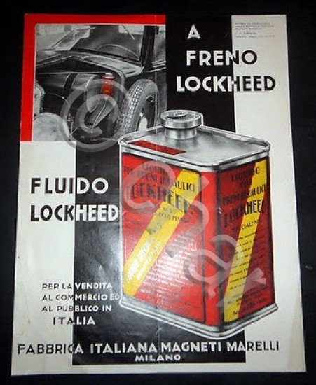 Brochure Magneti Marelli Fluido Lockheed Freni 1933