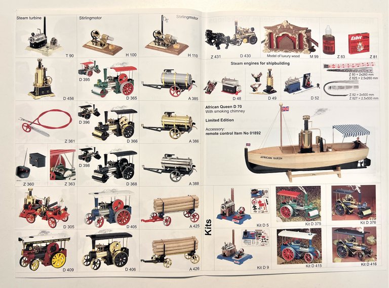 Brochure Modellismo - Wilesco - Anni '90 | Immagine Gallery 2
