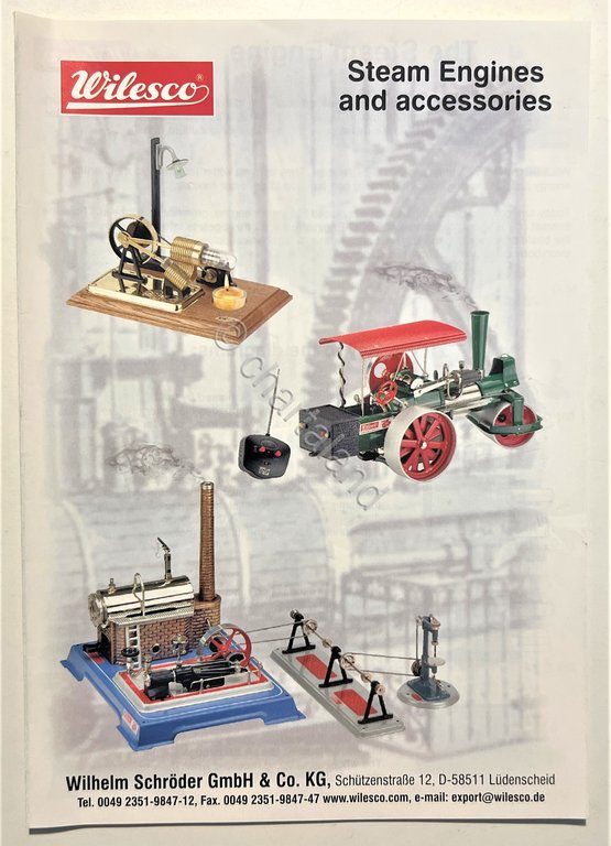 Brochure Modellismo - Wilesco - Anni '90 | Immagine Gallery 3