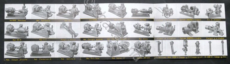 Brochure Pompe Gabbioneta (Milano) - Anno 1936