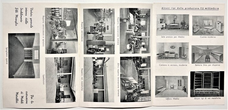 Brochure Pubblicità - Mobili Metallici di Fr. Missaglia - Lissone … | Immagine Gallery 3