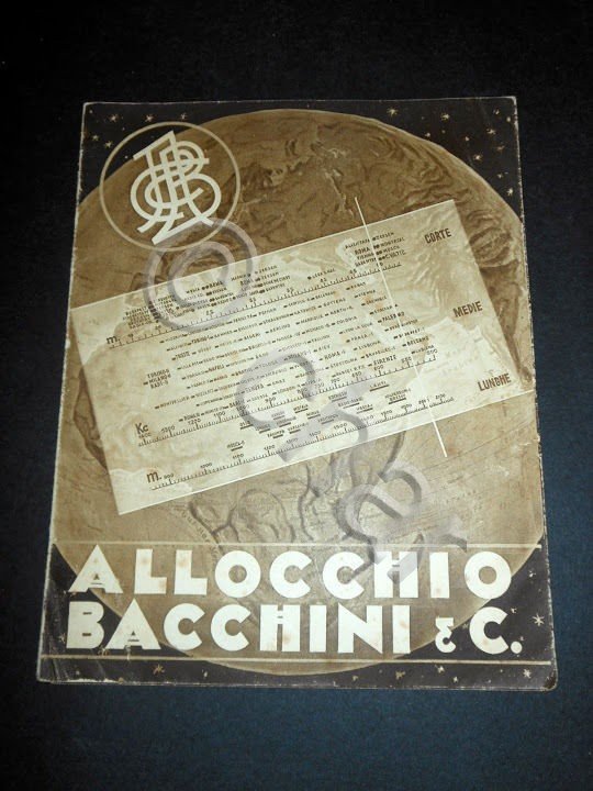 Brochure Radiotecnica - Allocchio Bacchini & C. 1936