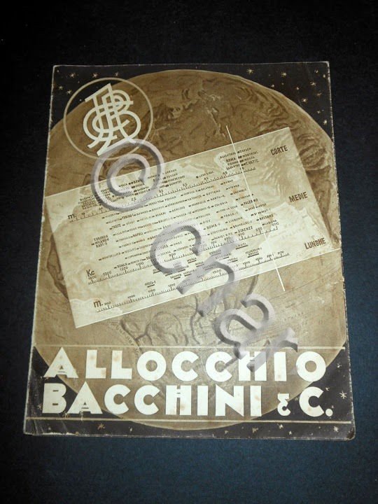 Brochure Radiotecnica - Allocchio Bacchini & C. 1936