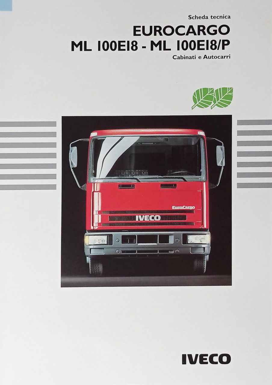 Brochure Scheda Tecnica Iveco - Eurocargo ML 100EI8 - ML …