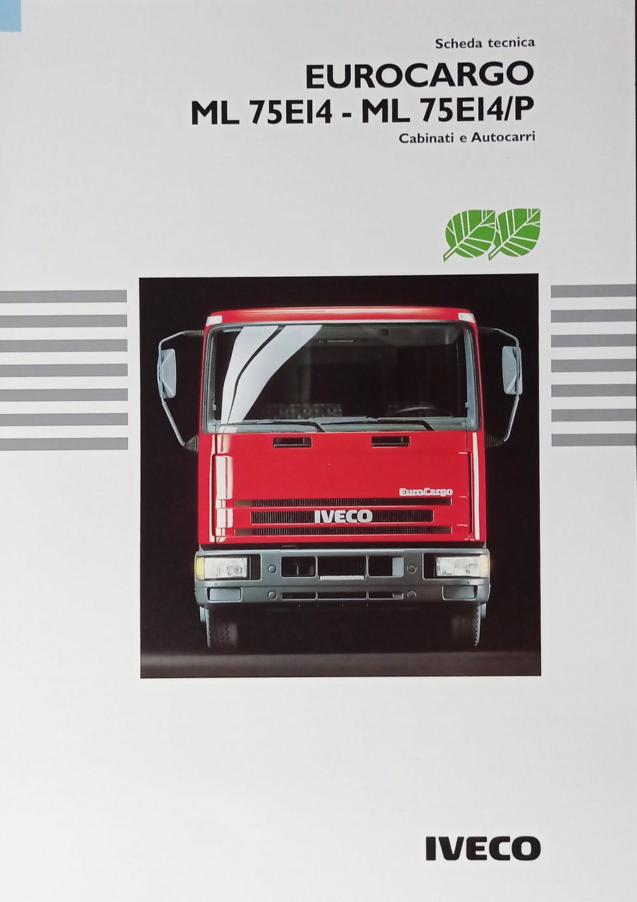 Brochure Scheda Tecnica Iveco - Eurocargo ML 75EI4 - ML …