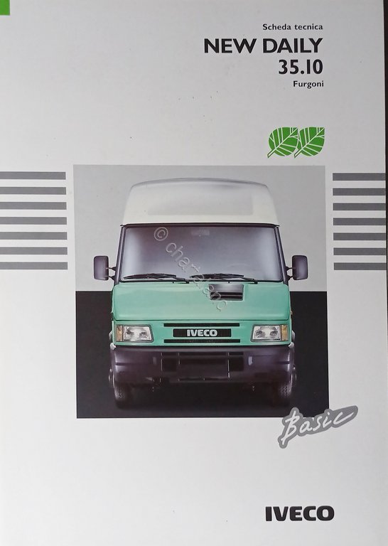 Brochure Scheda Tecnica Iveco - New Daily 35.10 Furgoni - …