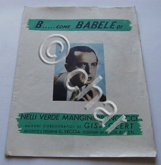 Brochure Spettacolo Rivista - B...come Babele - Nino Taranto Bella …