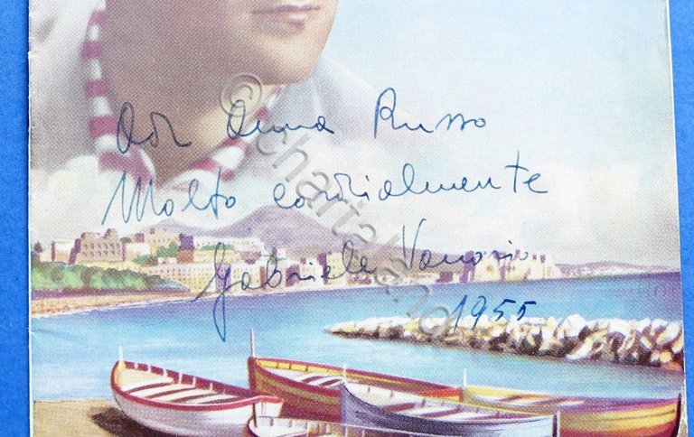 Brochure Vis Radio con Autografo del cantante Gabriele Vanorio - … | Immagine Gallery 3