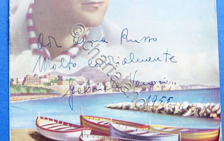 Brochure Vis Radio con Autografo del cantante Gabriele Vanorio - … | Immagine Gallery 4