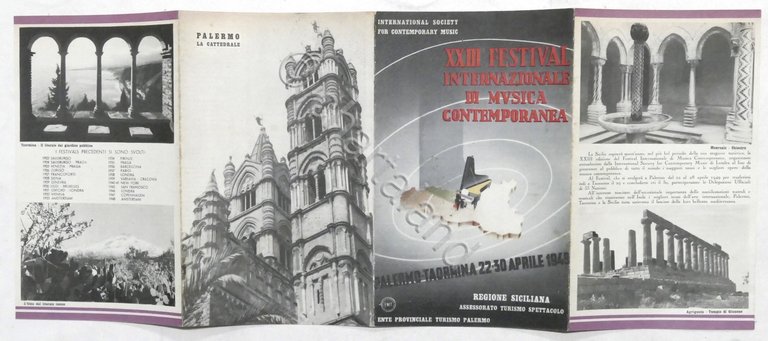 Brochure XXIII Festival Internazionale di Musica - Palermo / Taormina …