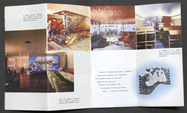 Brochure Zim Israel Navigation Co. - Visit Israel - Anni …