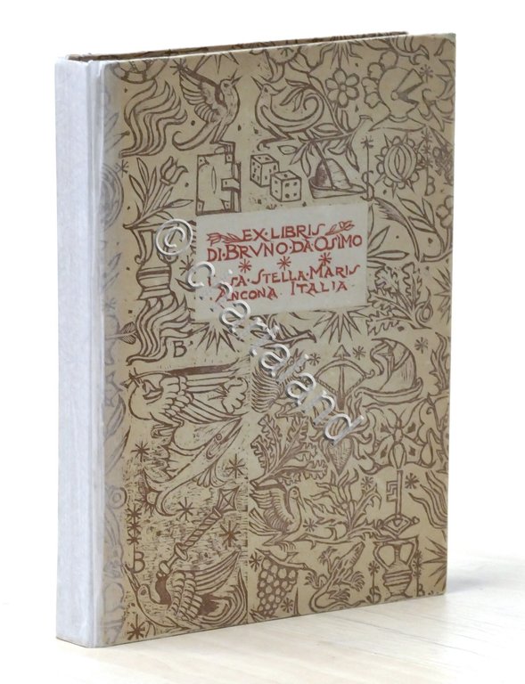 Bruno da Osimo - Scelta di suoi ex-libris - ed. 1947 - Autografo autore