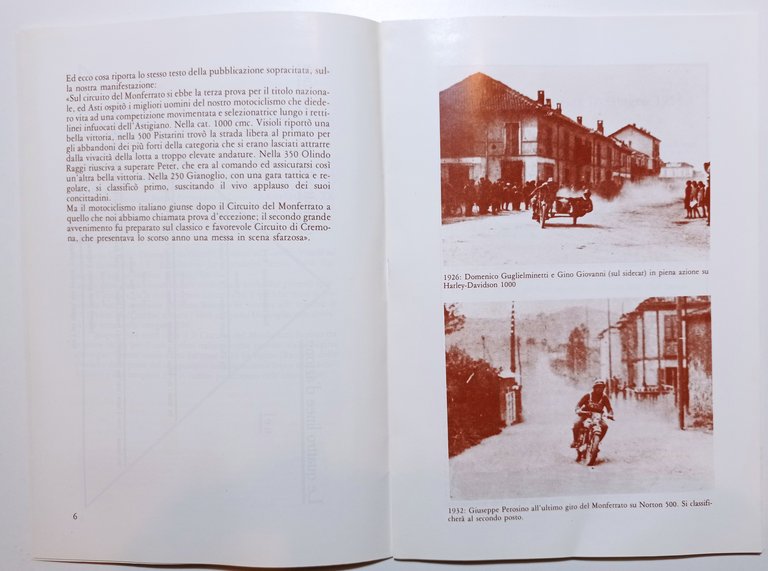 C.A.M.E.A. - Pagine di Storia Motociclistica Astigiana - ed. 1980 …