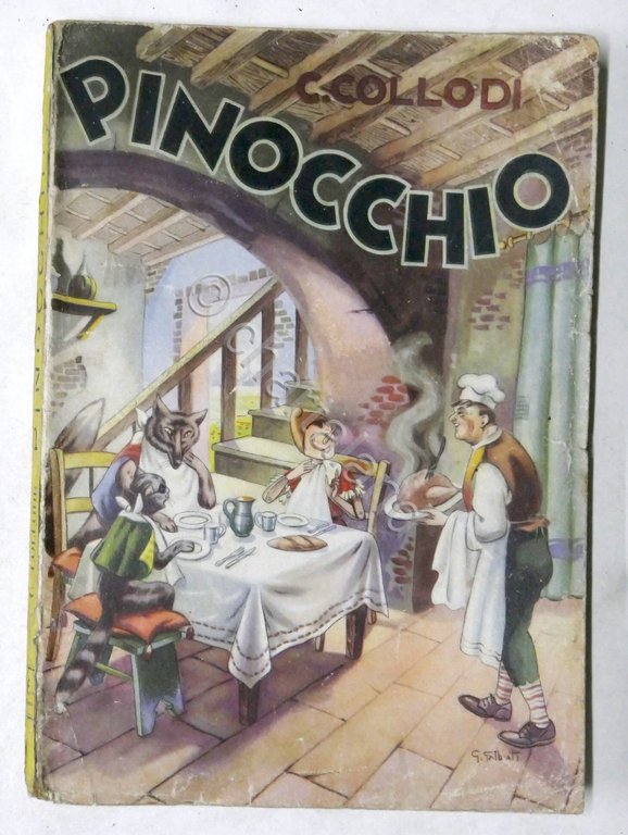 C. Collodi - Le avventure di Pinocchio - ed. 1941 Lucchi