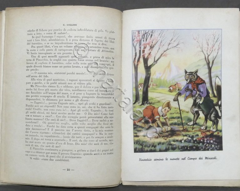 C. Collodi - Le avventure di Pinocchio - ed. 1941 …