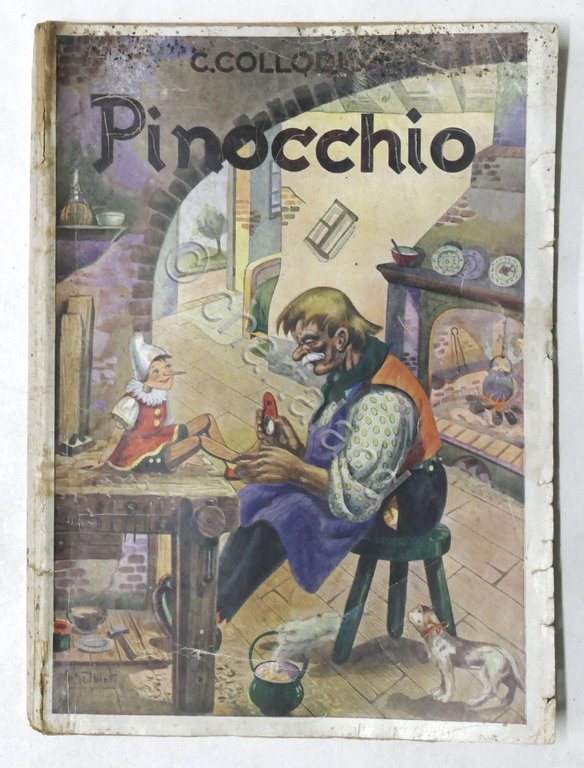 C. Collodi - Le avventure di Pinocchio - ed. 1945 Lucchi