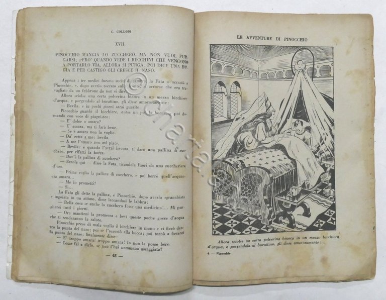 C. Collodi - Le avventure di Pinocchio - ed. 1945 …