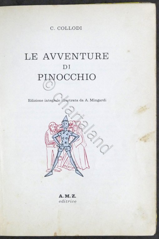 C. Collodi - Le avventure di Pinocchio - Edizione illustrata …