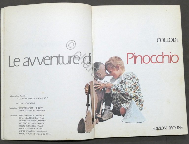 C. Collodi - Le avventure di Pinocchio - Edizioni Paoline …