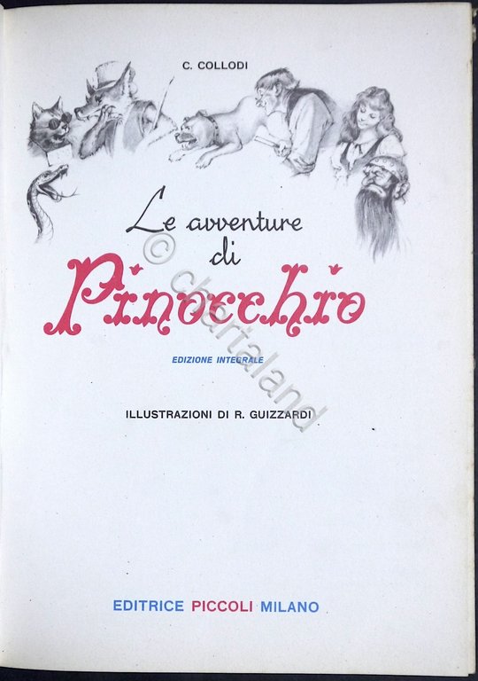C. Collodi - Le avventure di Pinocchio - Illustrazioni di …