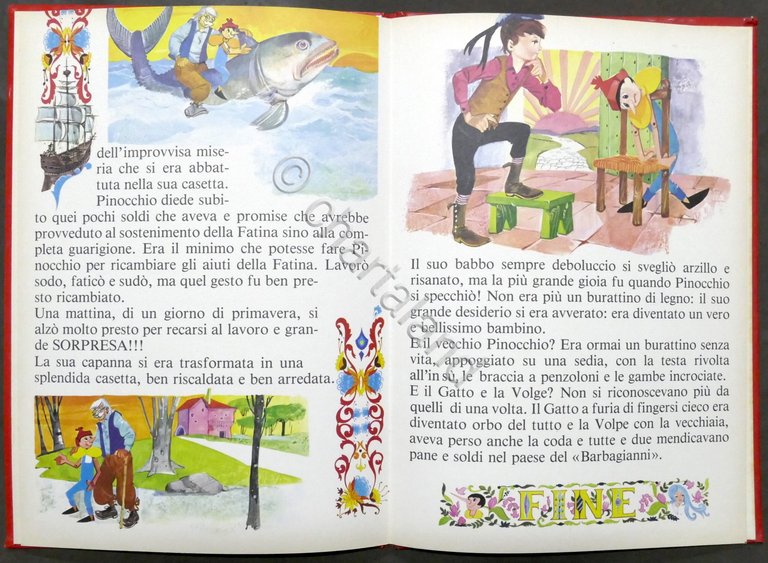 C. Collodi - Pinocchio - Illustrazioni di Cremonini - ed. …