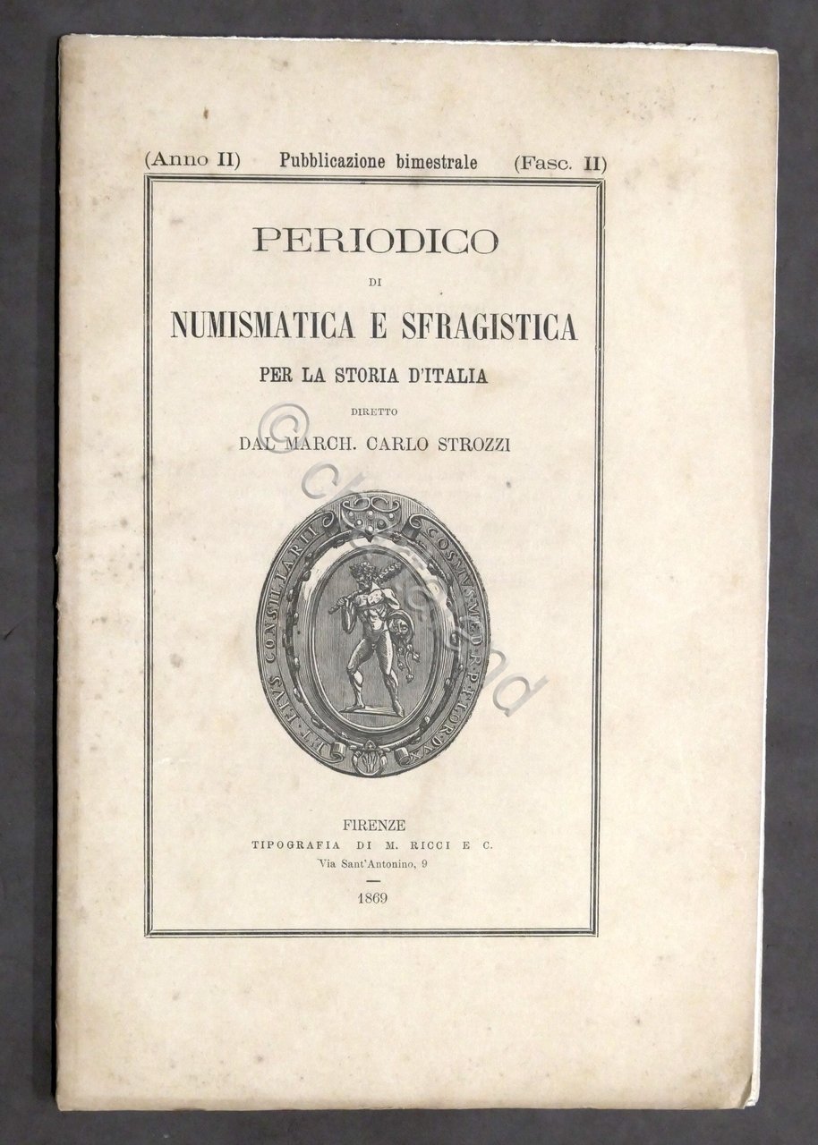 C. Strozzi - Periodico di Numismatica e Sfragistica - Anno …