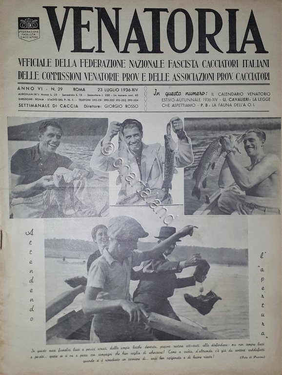 Caccia Rivista - Venatoria N. 29 - La Fauna dell'A. …