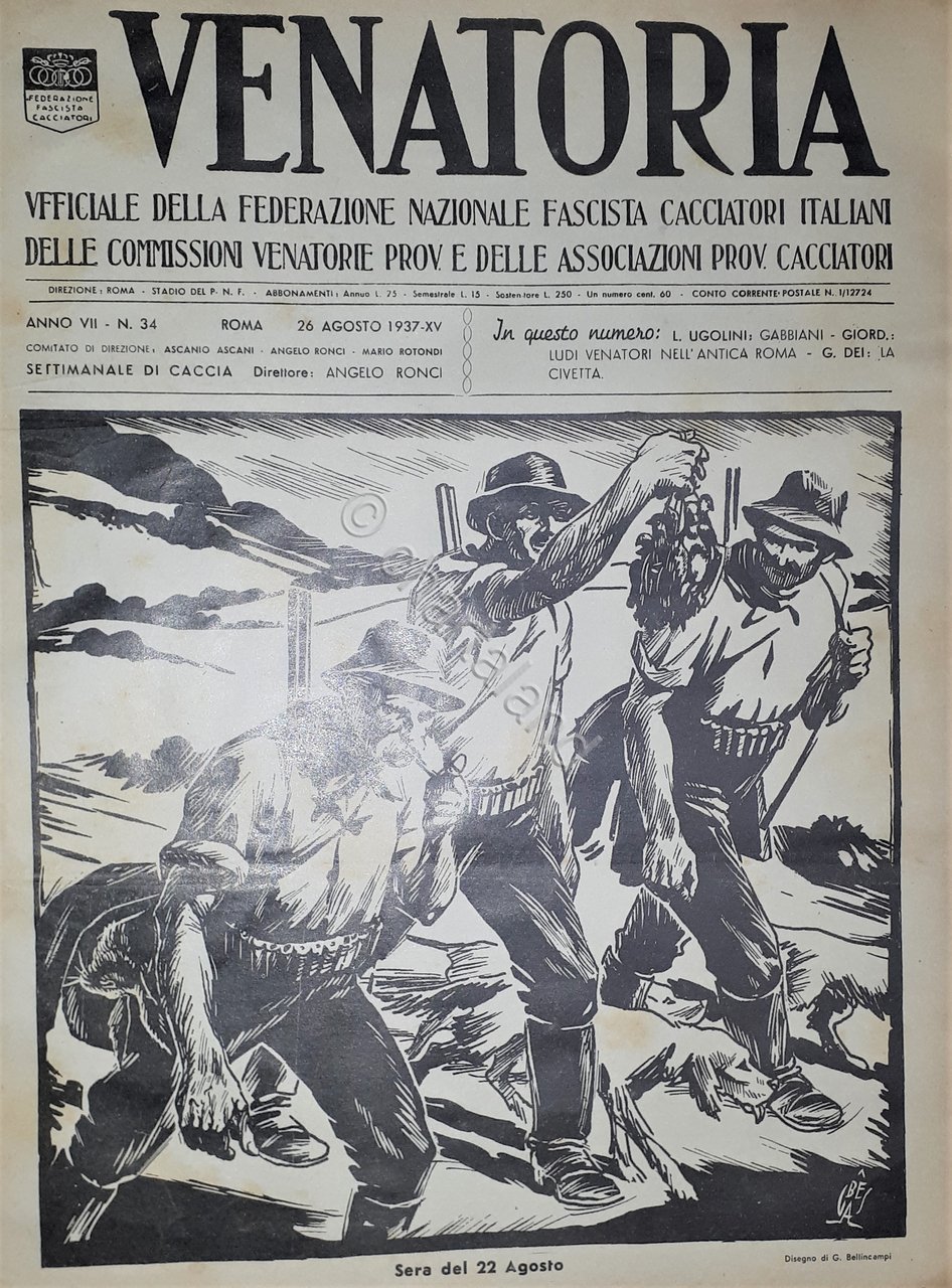 Caccia Rivista - Venatoria N. 34 - Sera del 22 …