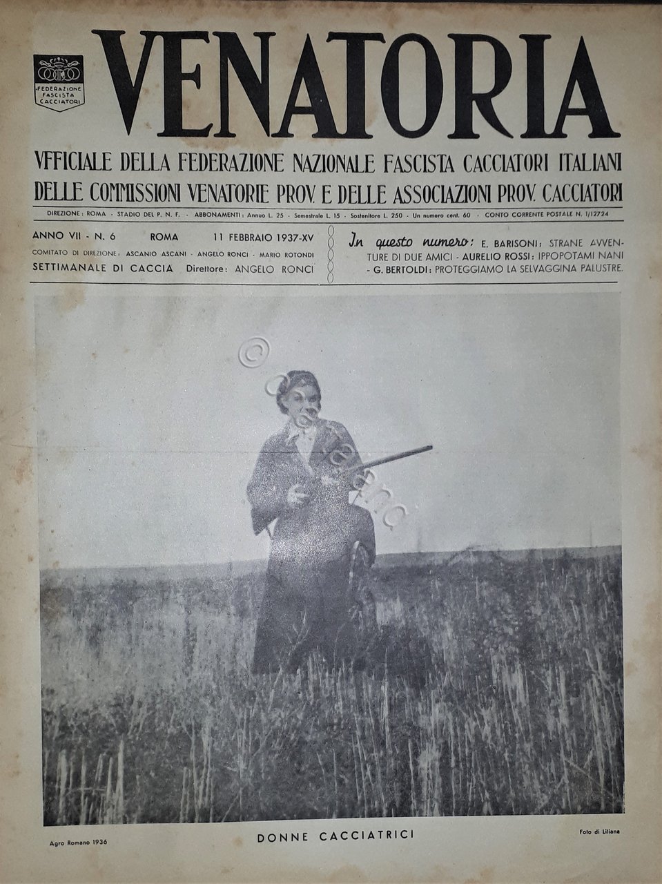 Caccia Rivista - Venatoria N. 6 - Donne Cacciatrice - …