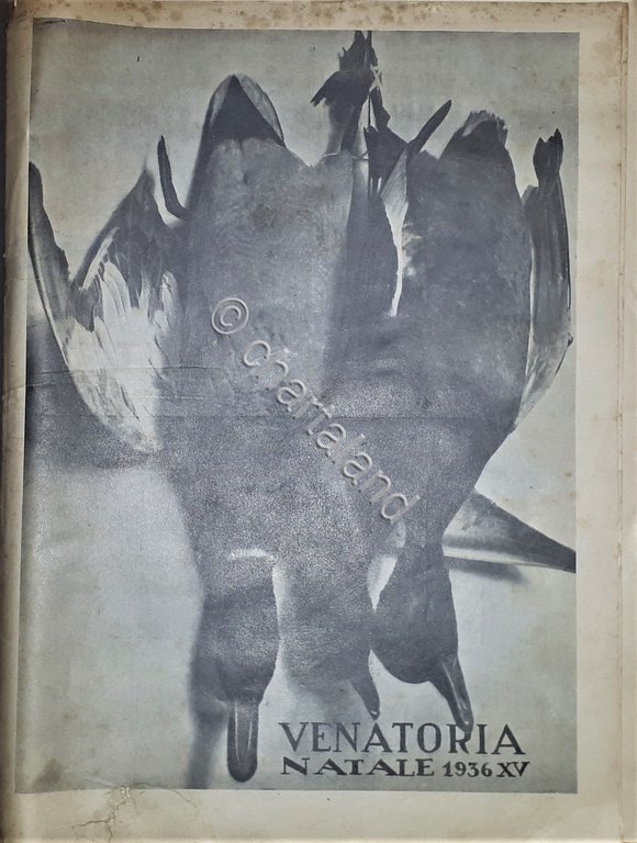 Caccia Rivista - Venatoria Natale - 1936