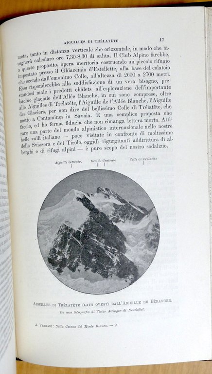 CAI - Rivista mensile Anno 1900 + A. Ferrari - …