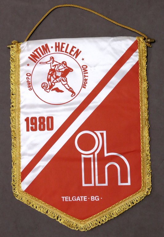 Calcio - Gagliardetto Gruppo Sportivo Intim Helen 1980 - Telgate - Bergamo