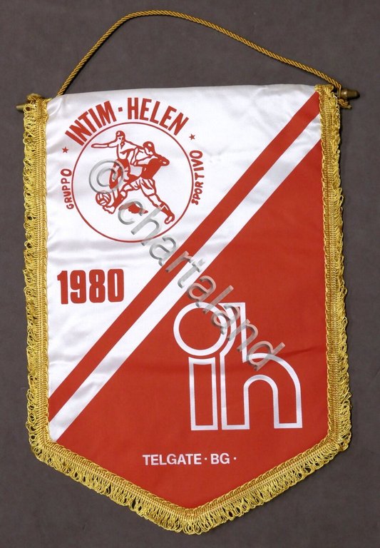 Calcio - Gagliardetto Gruppo Sportivo Intim Helen 1980 - Telgate …