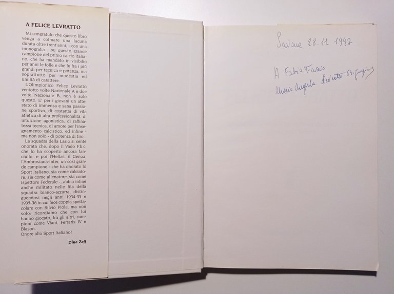 Calcio - M. A. Levratto - Felice Levratto - ed. …